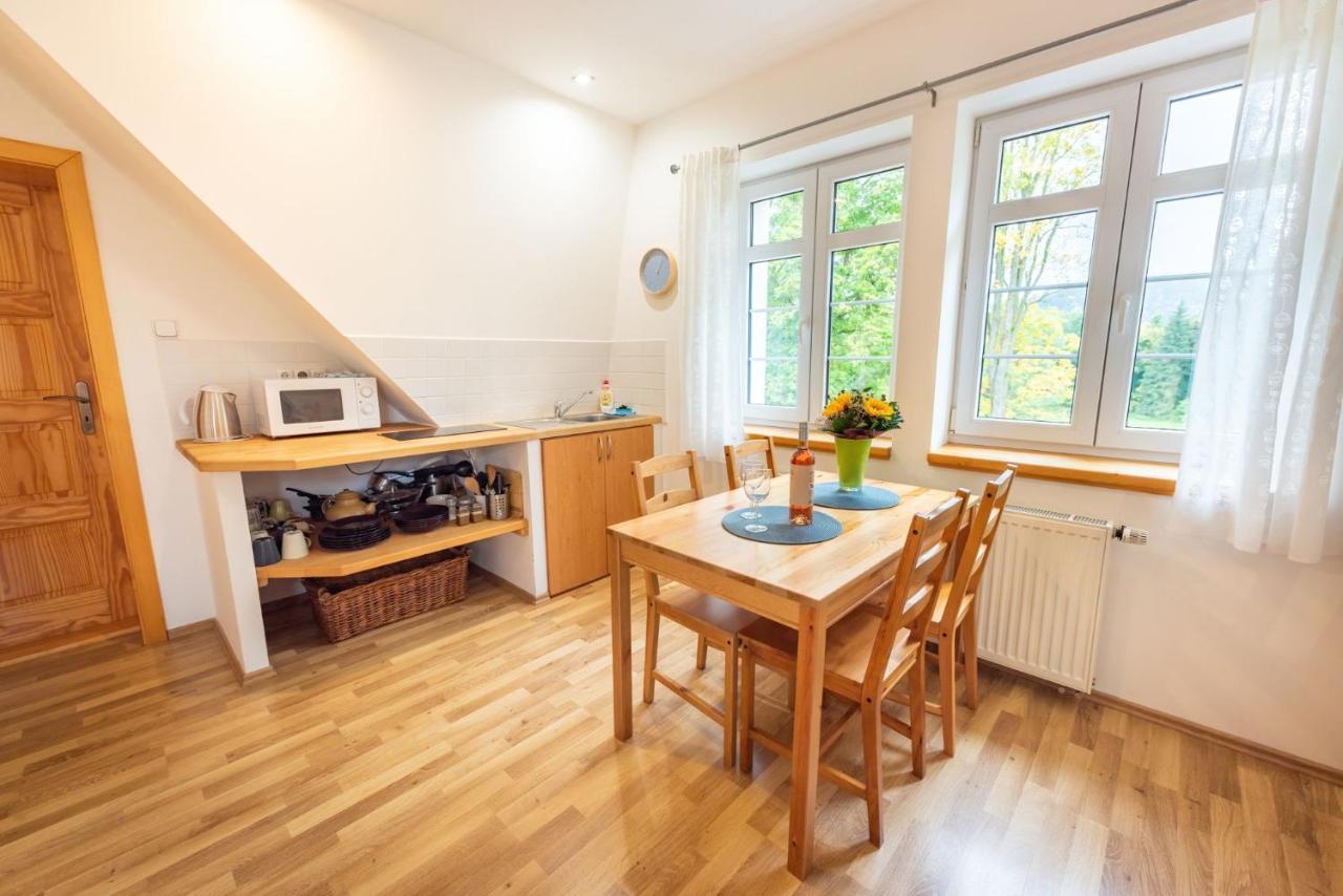 Apartmány Pod Křížovým vrchem Adršpach Esterno foto